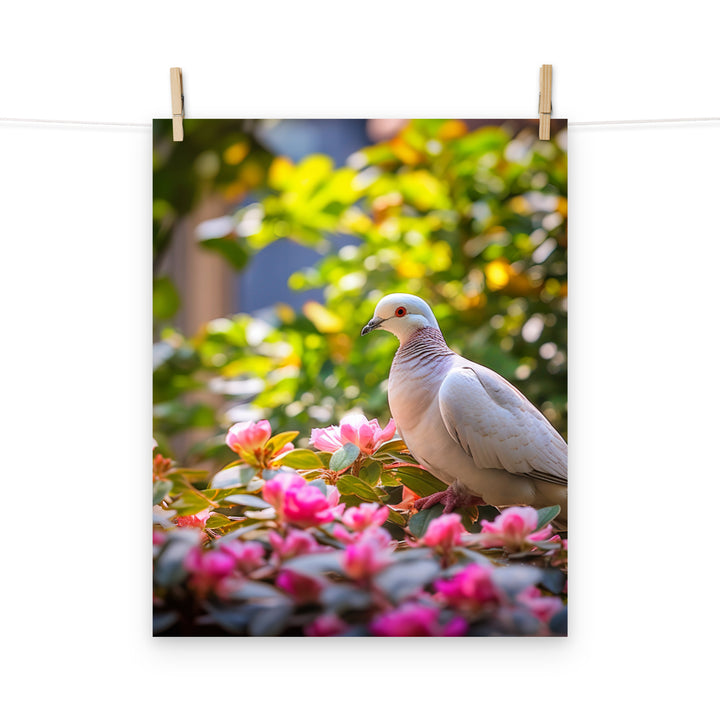 Dove Photo paper poster - PosterfyAI.com