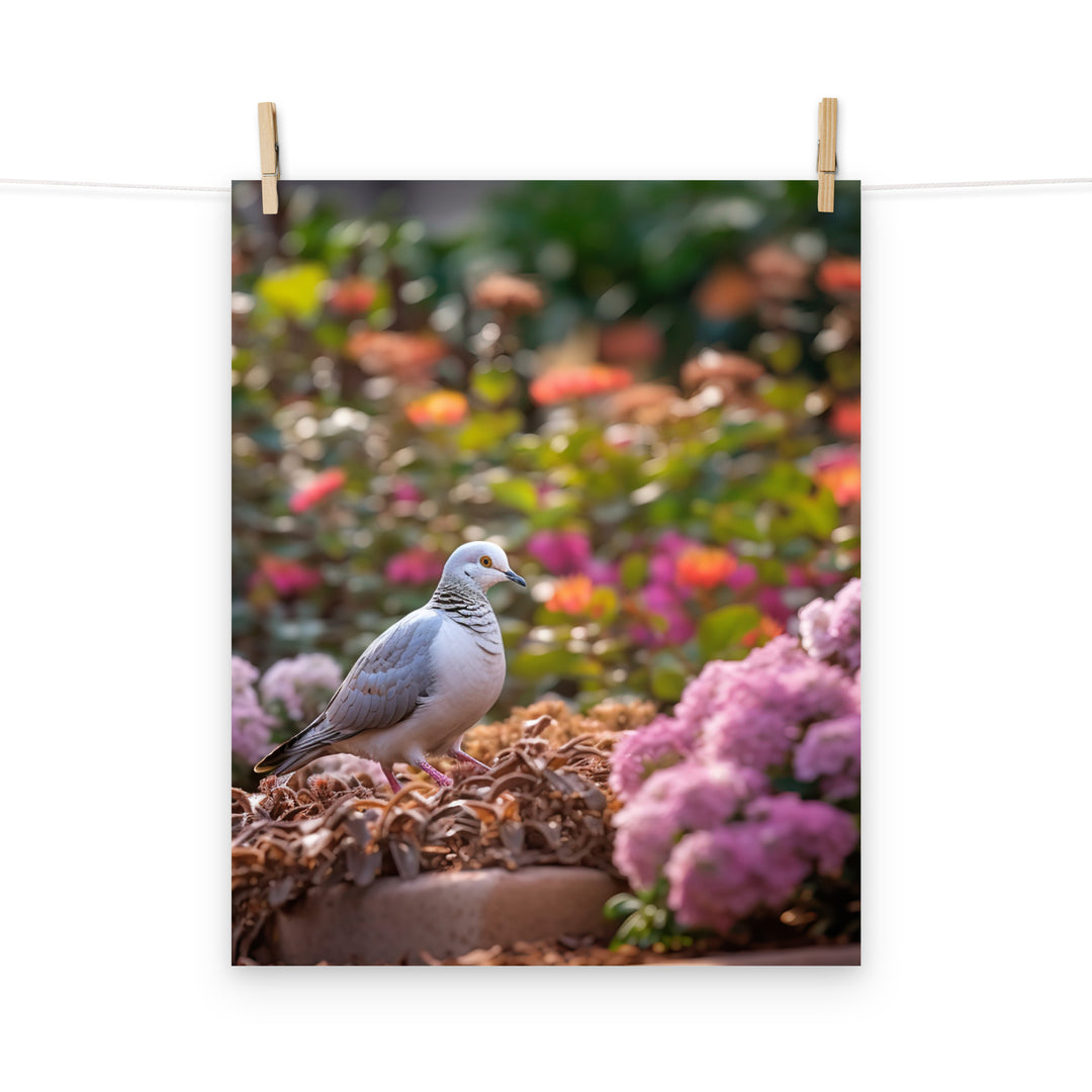 Dove Photo paper poster - PosterfyAI.com