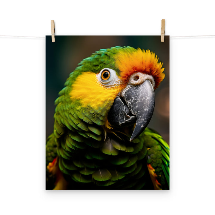 Parrot Photo paper poster - PosterfyAI.com