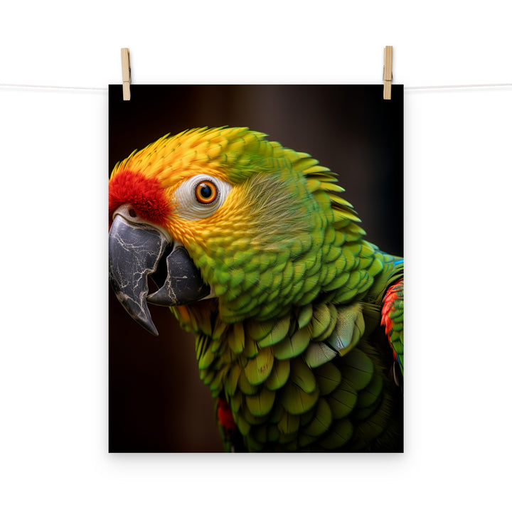 Parrot Photo paper poster - PosterfyAI.com