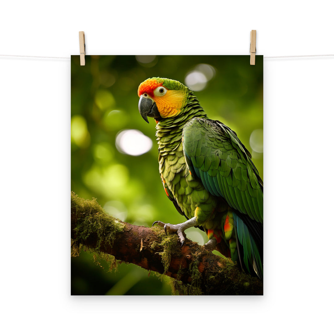 Parrot Photo paper poster - PosterfyAI.com