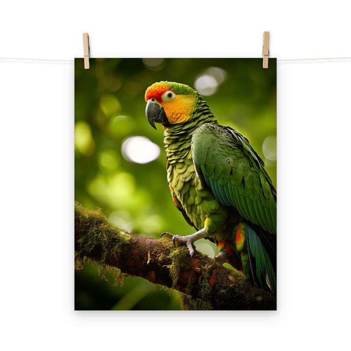 Parrot Photo paper poster - PosterfyAI.com