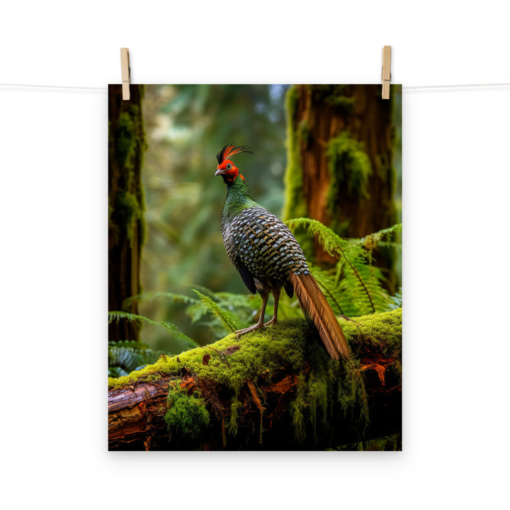Pheasant Photo paper poster - PosterfyAI.com