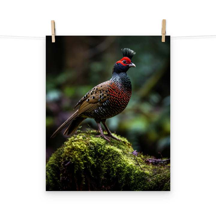 Pheasant Photo paper poster - PosterfyAI.com