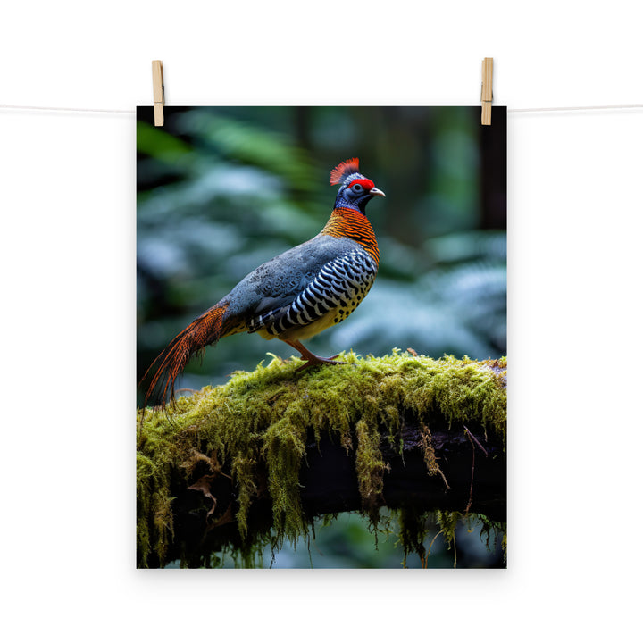 Pheasant Photo paper poster - PosterfyAI.com