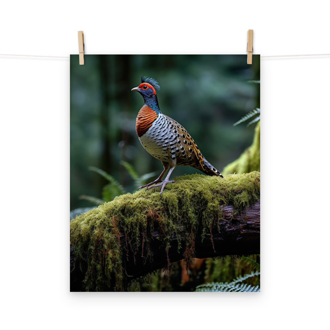 Pheasant Photo paper poster - PosterfyAI.com