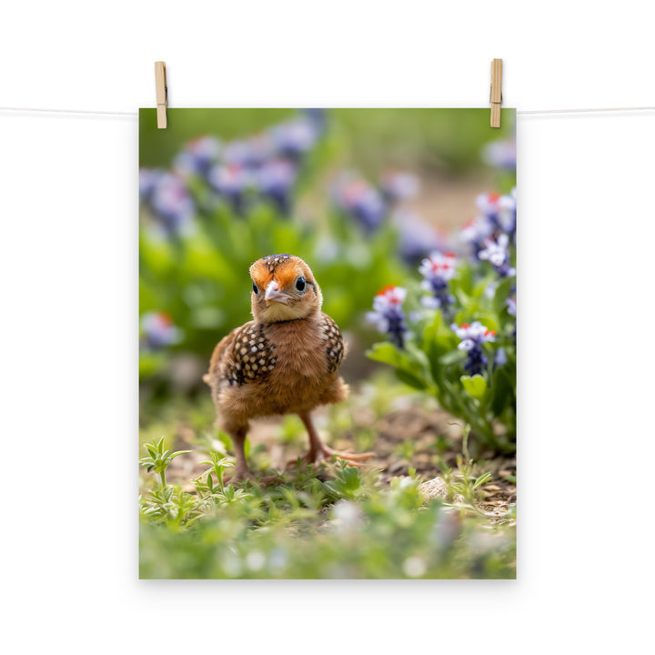 Chick Photo paper poster - PosterfyAI.com