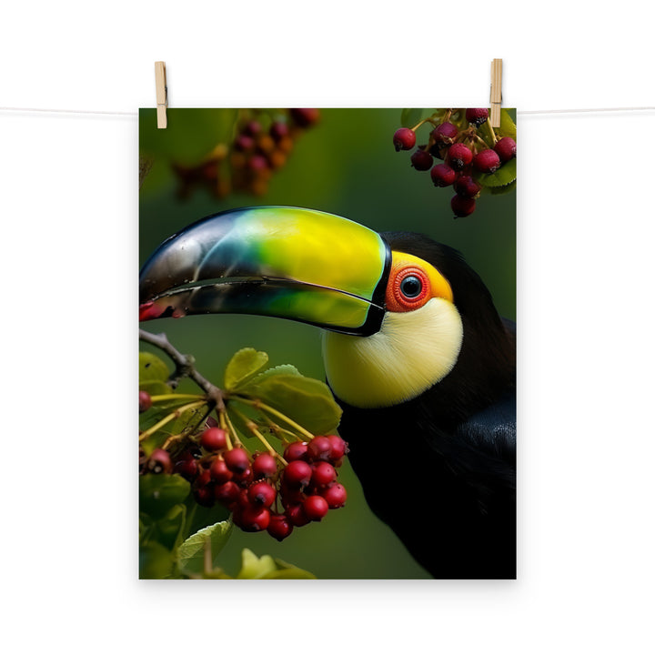 Toucan Photo paper poster - PosterfyAI.com