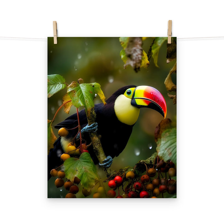 Toucan Photo paper poster - PosterfyAI.com