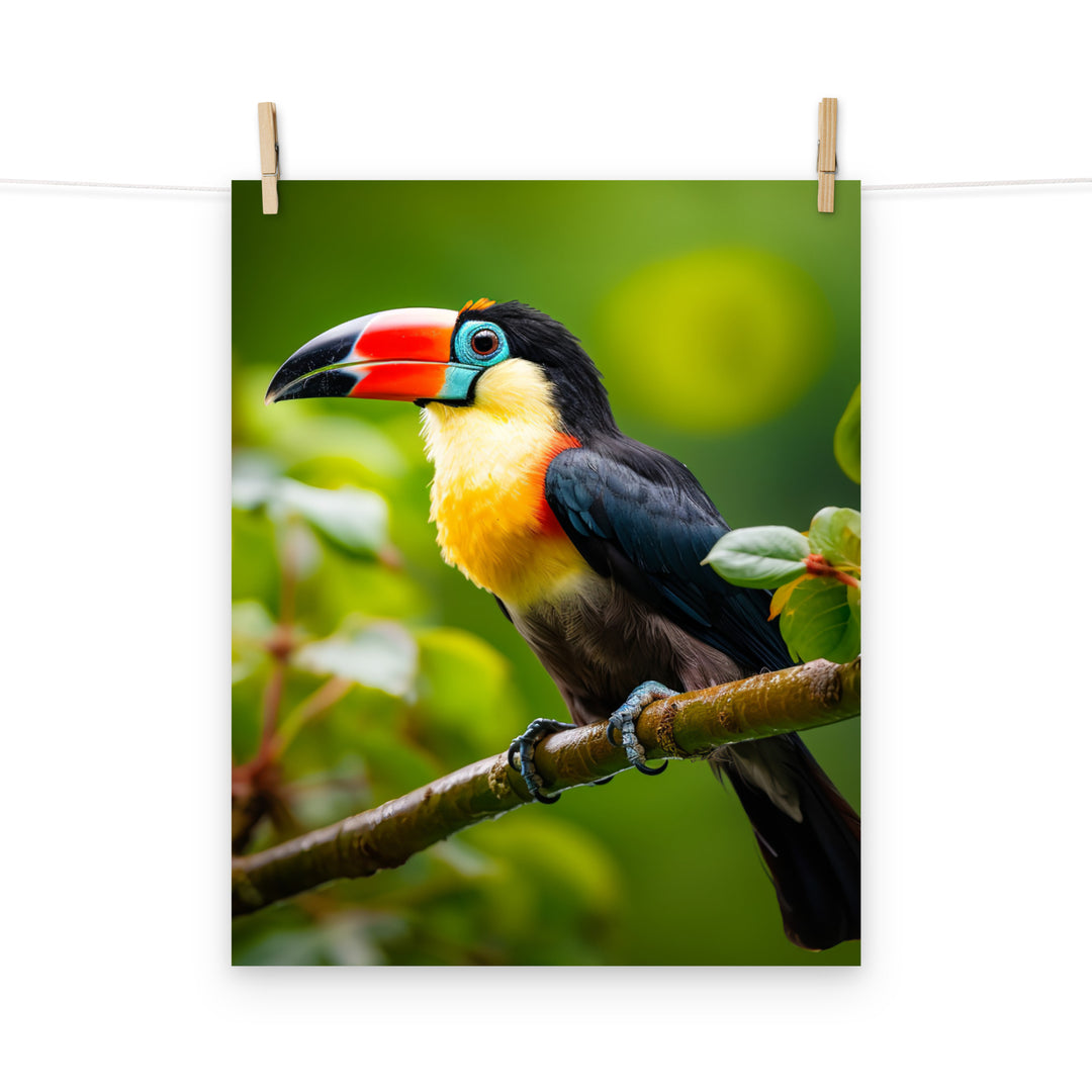 Toucan Photo paper poster - PosterfyAI.com