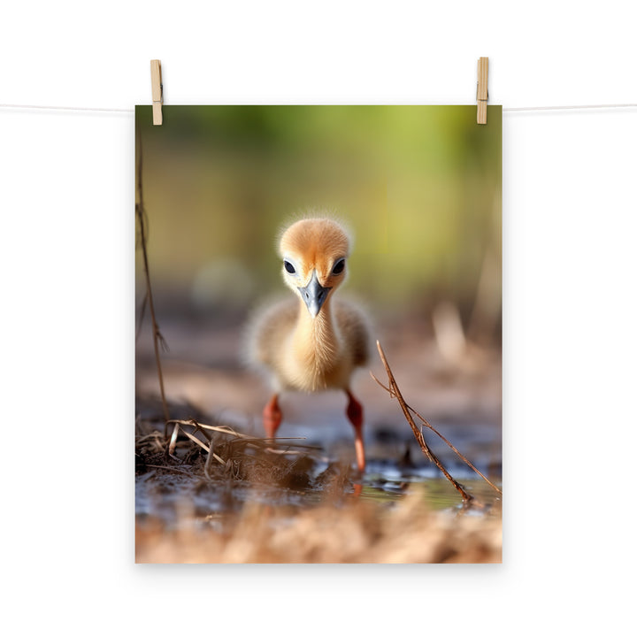 Chick Photo paper poster - PosterfyAI.com
