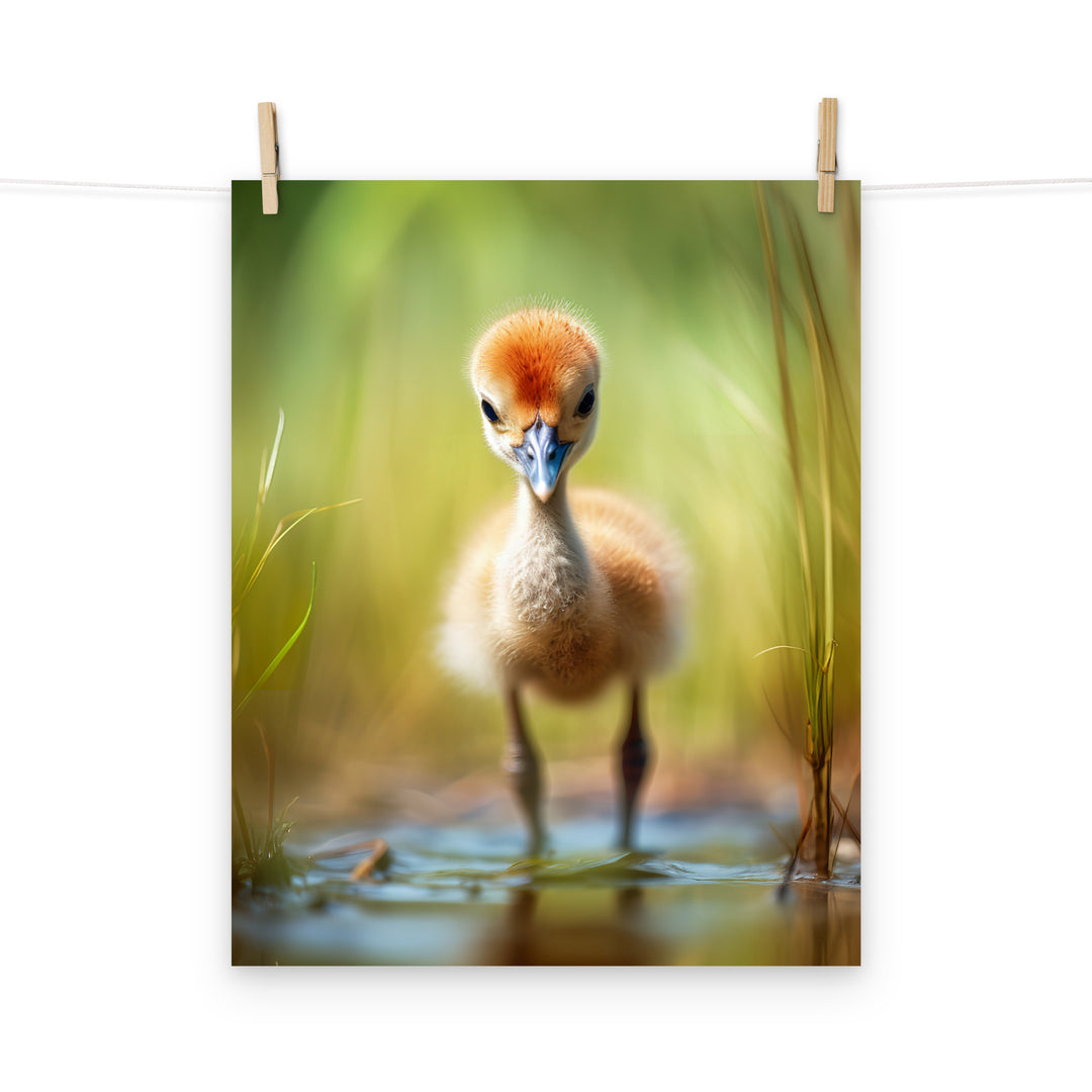 Chick Photo paper poster - PosterfyAI.com