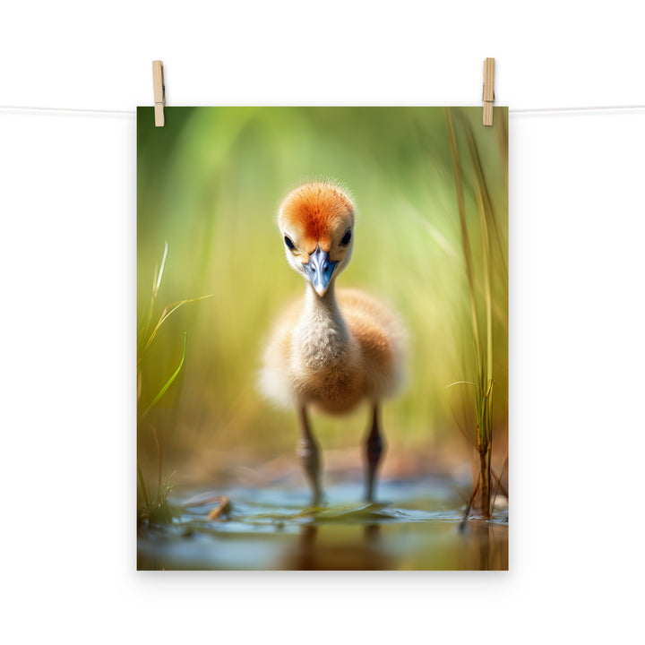 Chick Photo paper poster - PosterfyAI.com