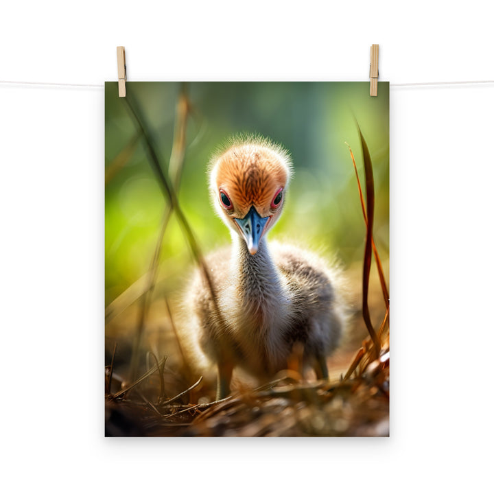 Chick Photo paper poster - PosterfyAI.com