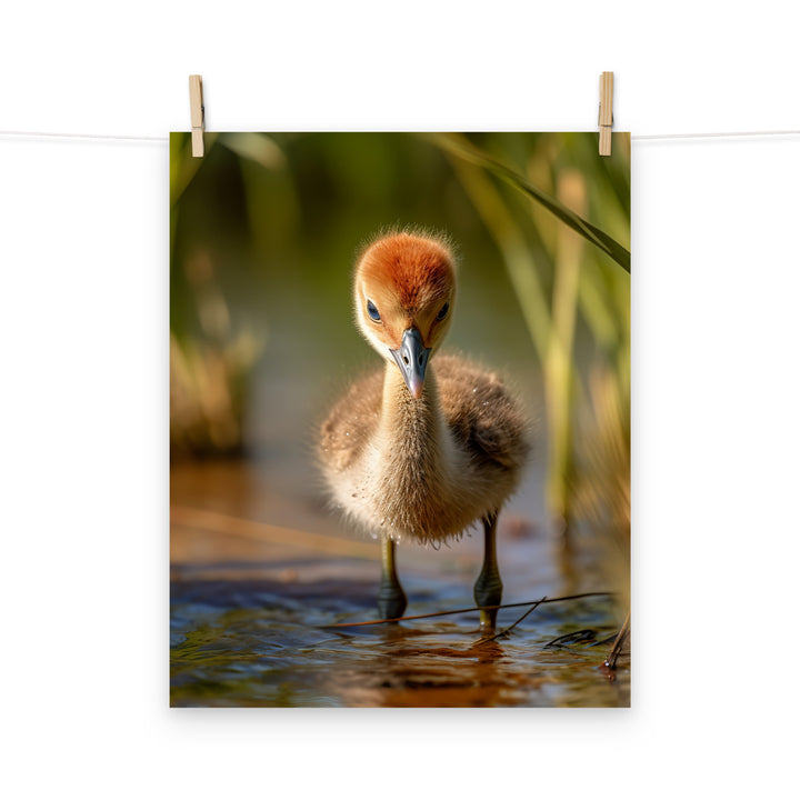 Chick Photo paper poster - PosterfyAI.com