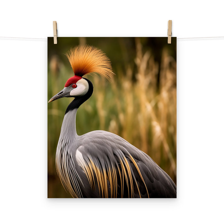 Crane Photo paper poster - PosterfyAI.com