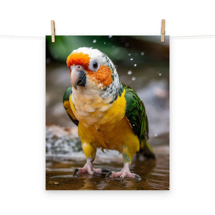 Caique Photo paper poster - PosterfyAI.com