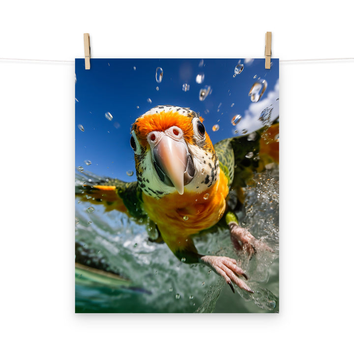 Caique Photo paper poster - PosterfyAI.com
