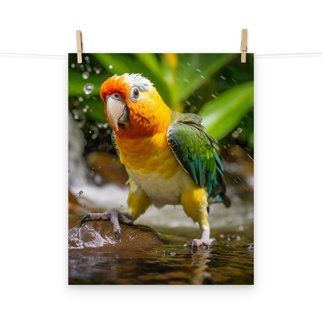 Caique Photo paper poster - PosterfyAI.com