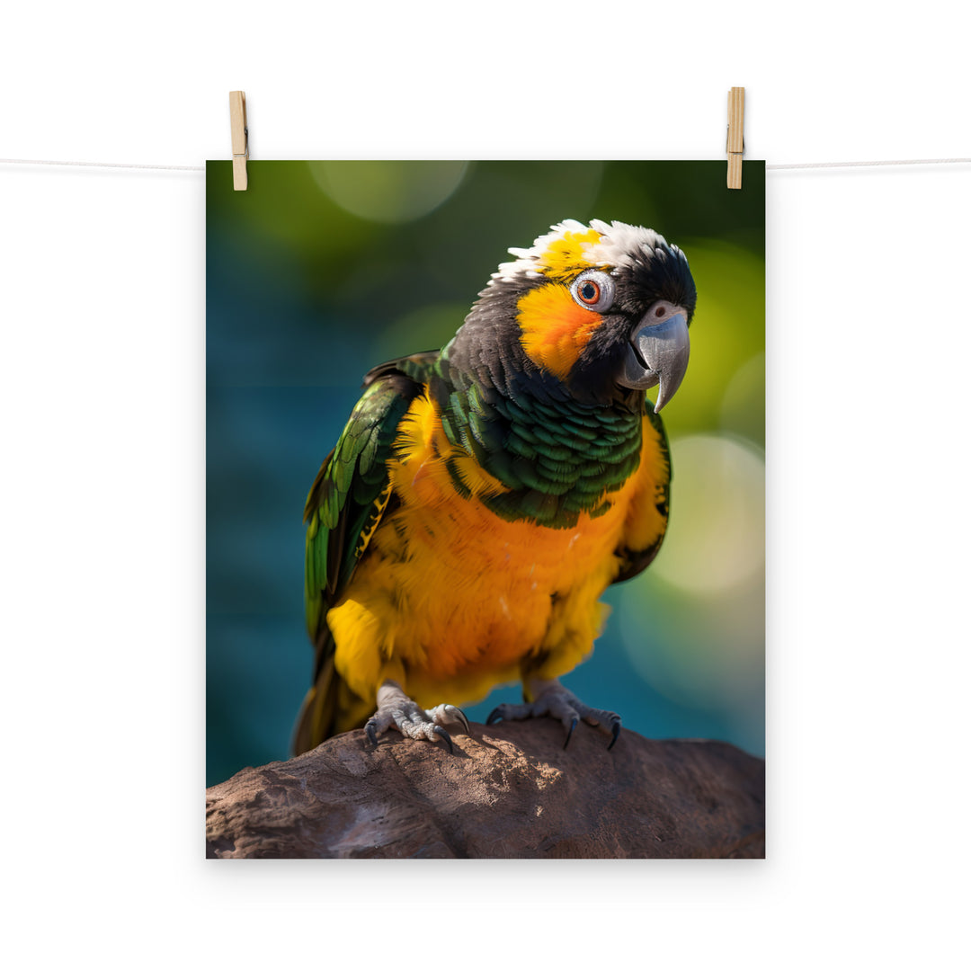 Caique Photo paper poster - PosterfyAI.com