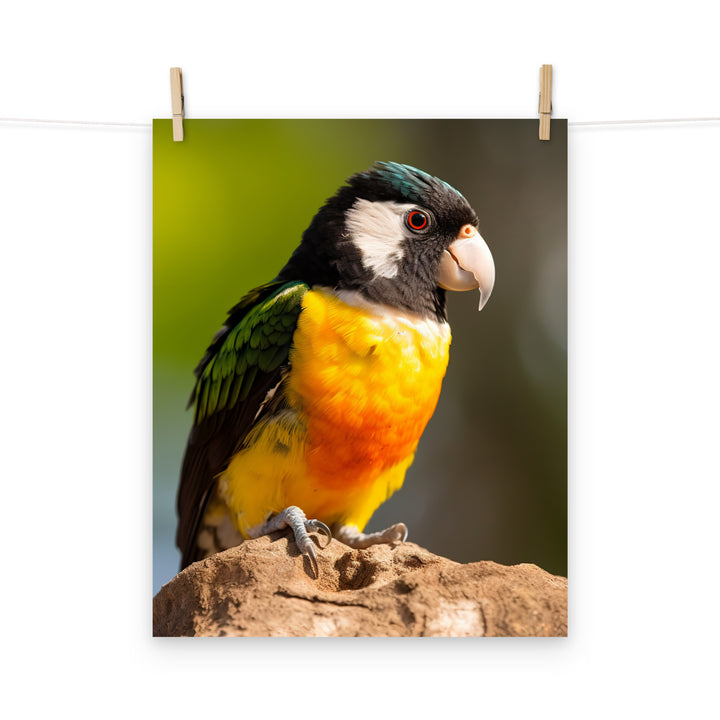 Caique Photo paper poster - PosterfyAI.com