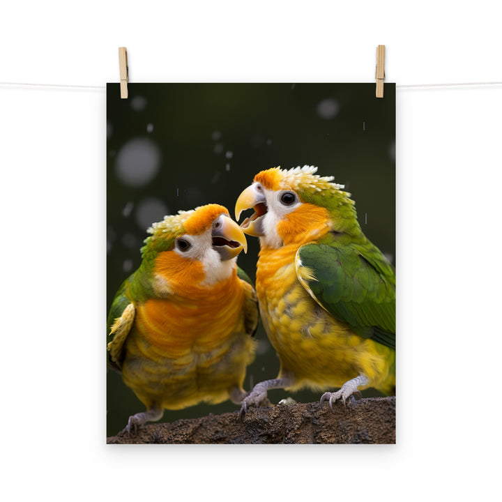 Caique Photo paper poster - PosterfyAI.com
