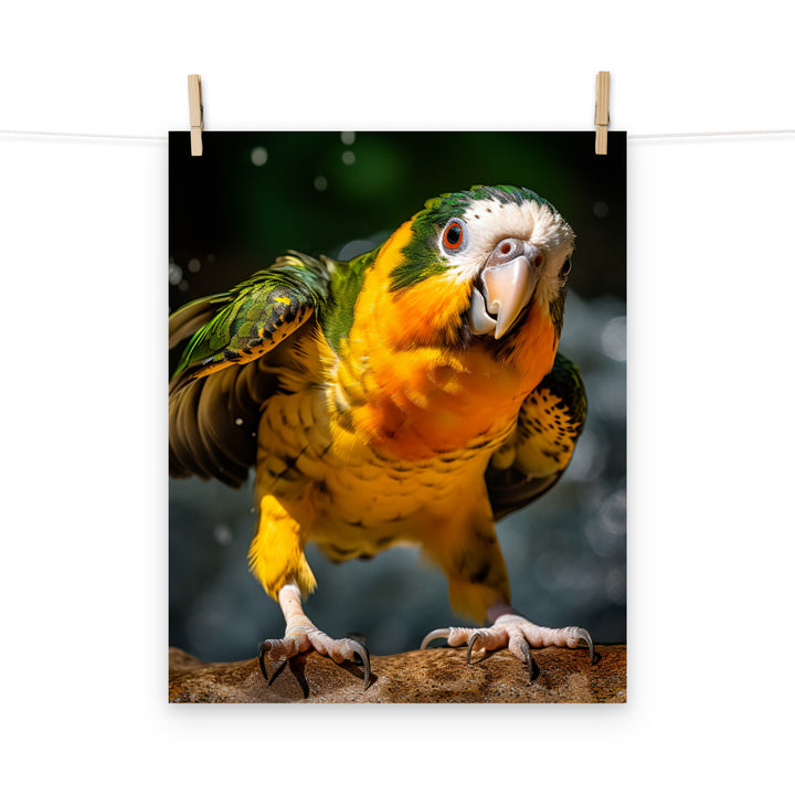 Caique Photo paper poster - PosterfyAI.com