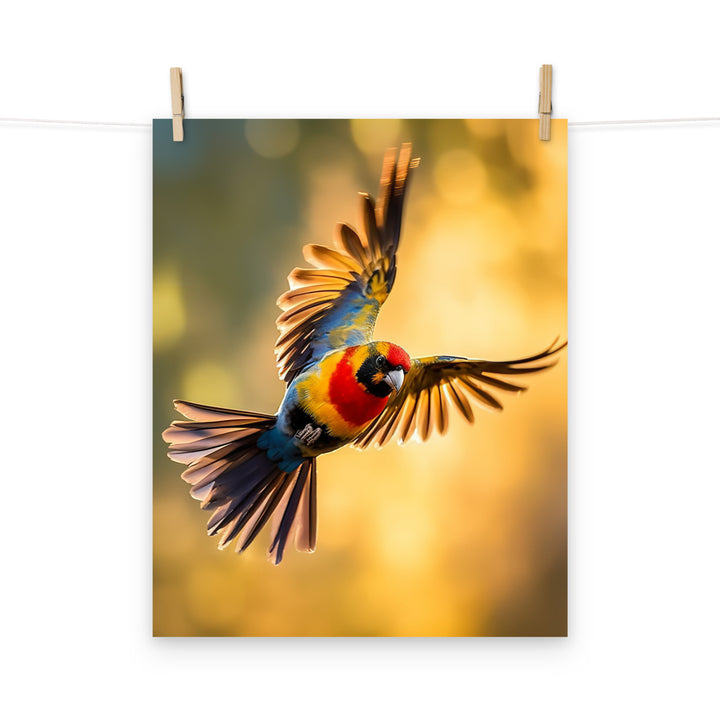 Rosella Photo paper poster - PosterfyAI.com