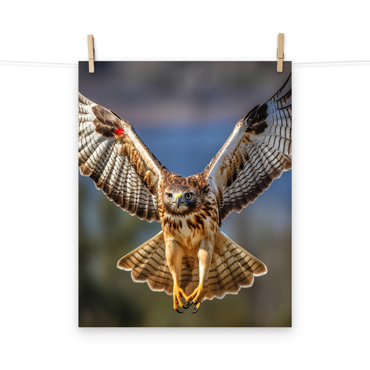 Hawk Photo paper poster - PosterfyAI.com