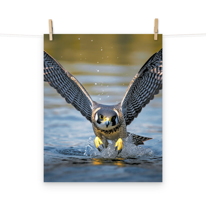 Falcon Photo paper poster - PosterfyAI.com