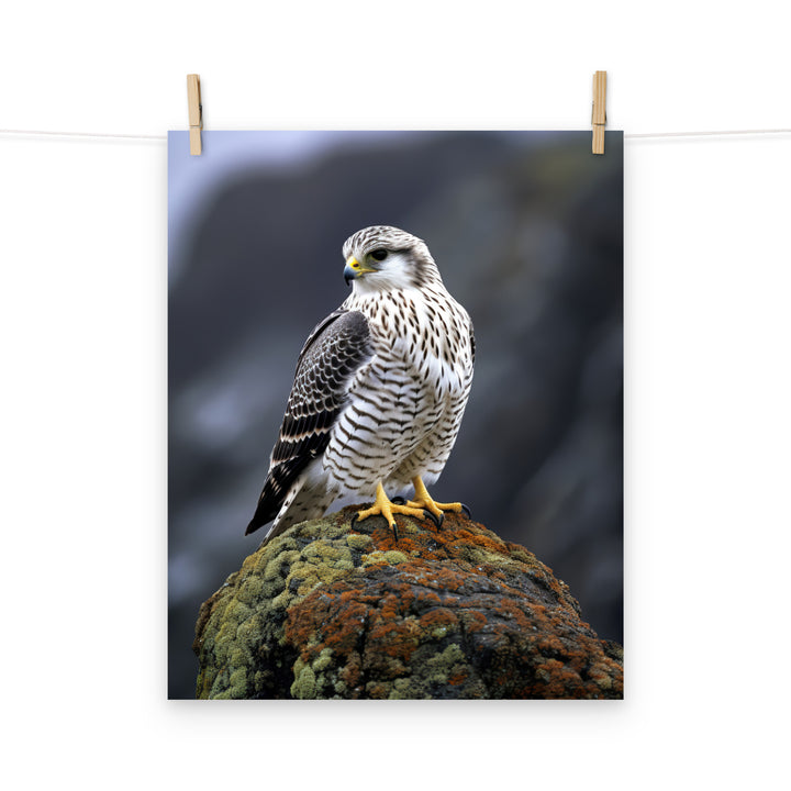 Gyrfalcon Photo paper poster - PosterfyAI.com