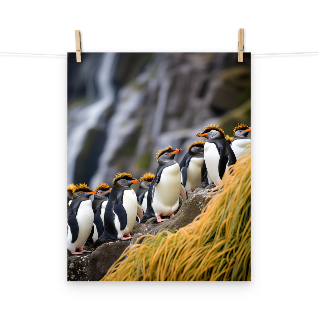 Penguin Photo paper poster - PosterfyAI.com