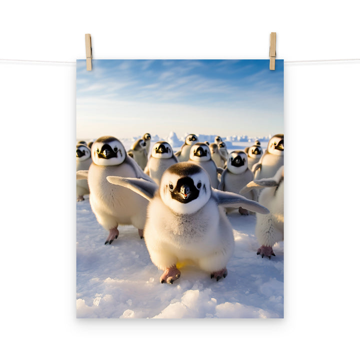 Penguin Photo paper poster - PosterfyAI.com