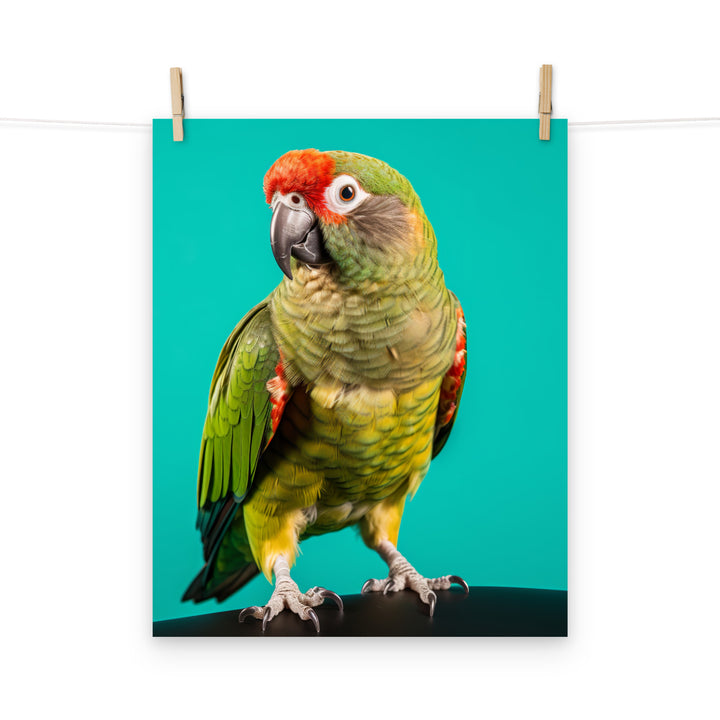 Parakeet Photo paper poster - PosterfyAI.com