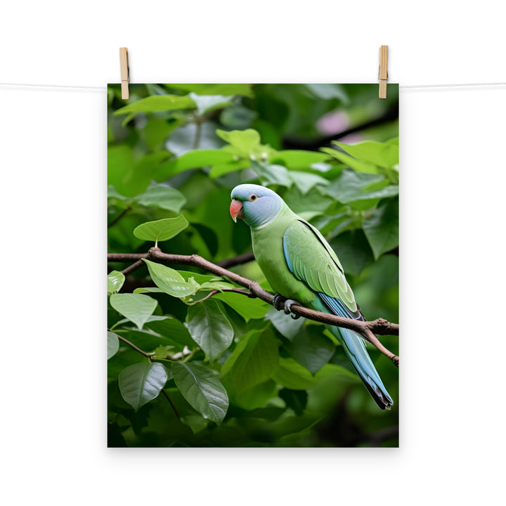 Parakeet Photo paper poster - PosterfyAI.com