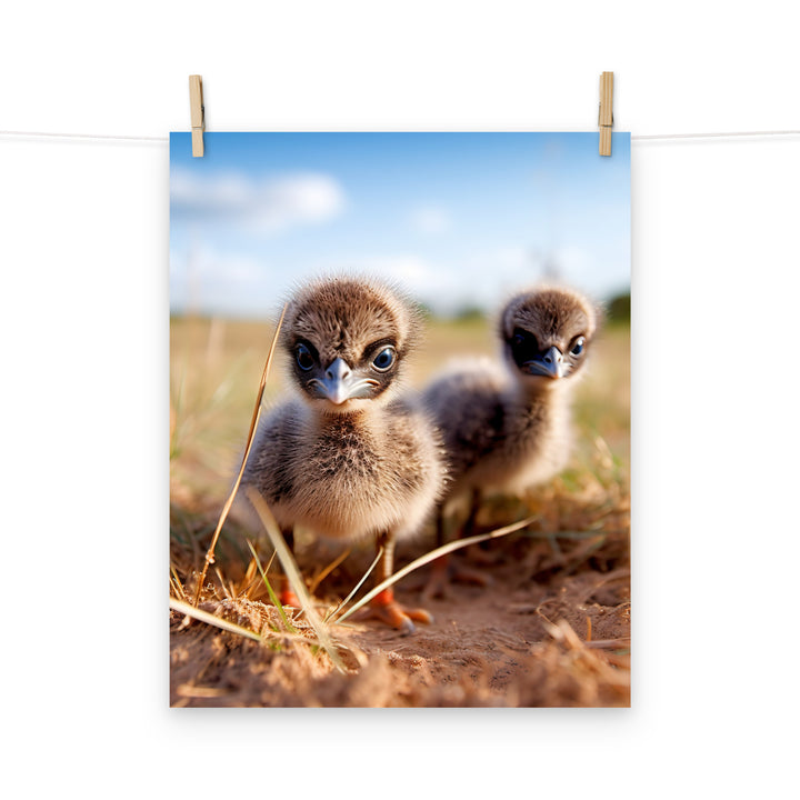 Chick Photo paper poster - PosterfyAI.com