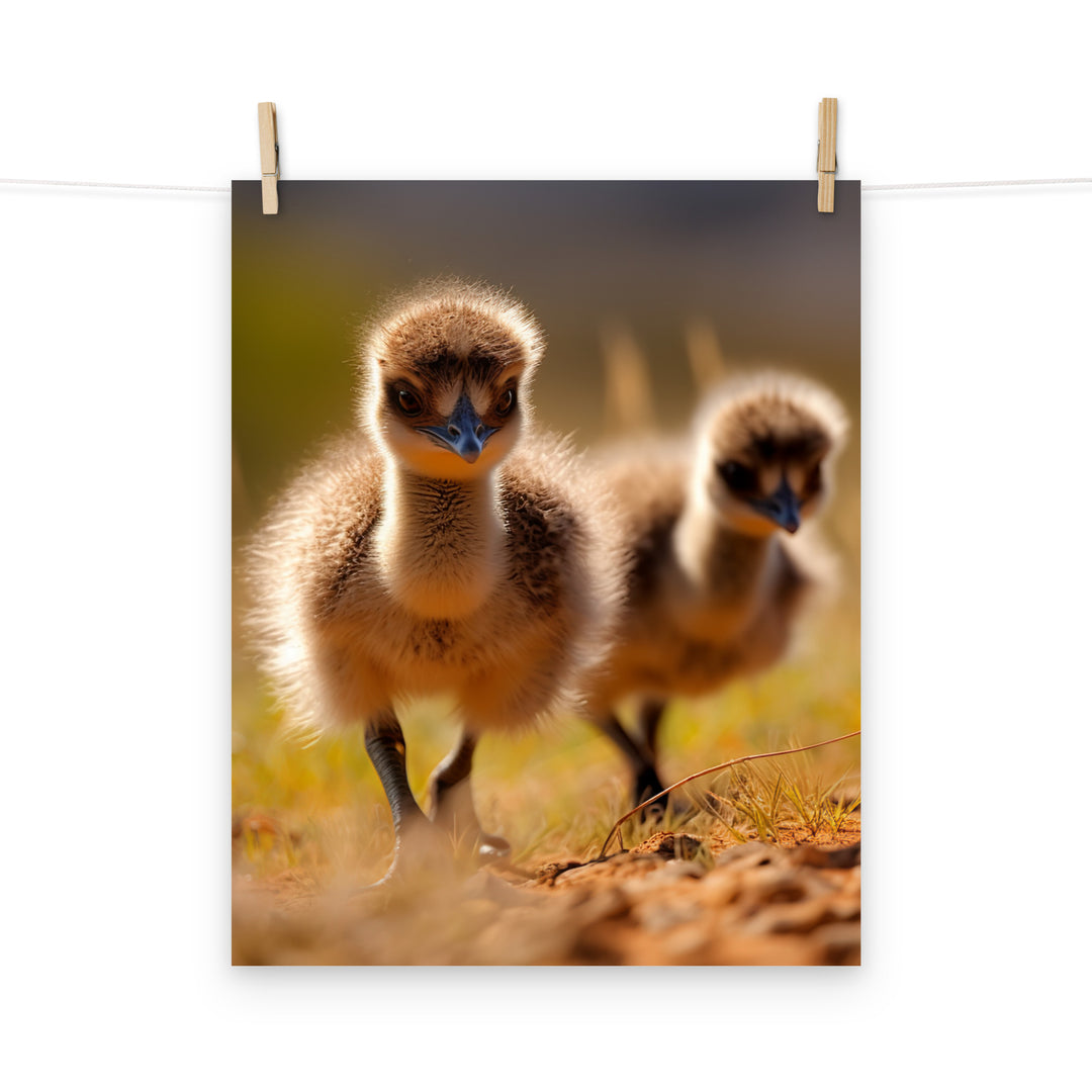 Chick Photo paper poster - PosterfyAI.com