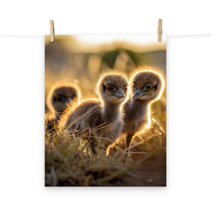 Chick Photo paper poster - PosterfyAI.com