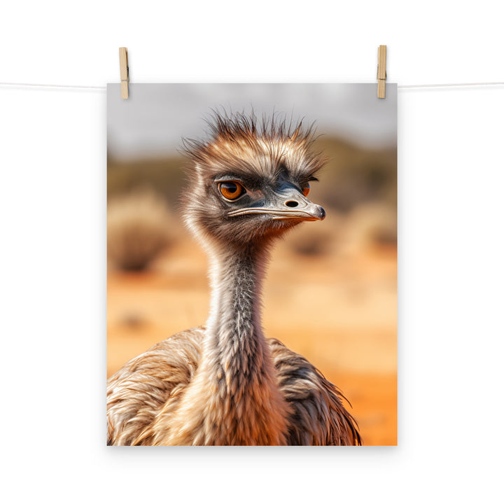 Emu Photo paper poster - PosterfyAI.com