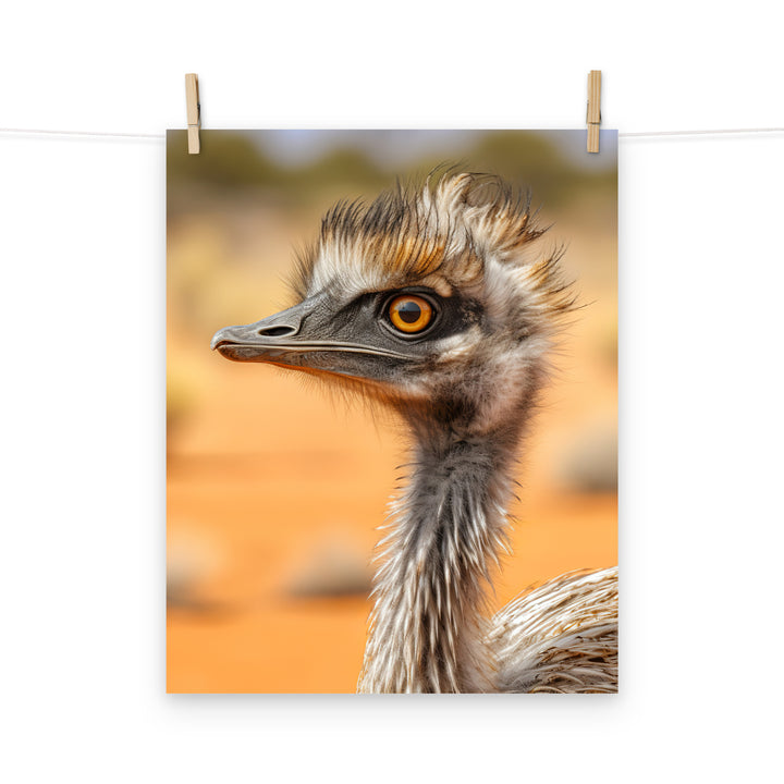 Emu Photo paper poster - PosterfyAI.com