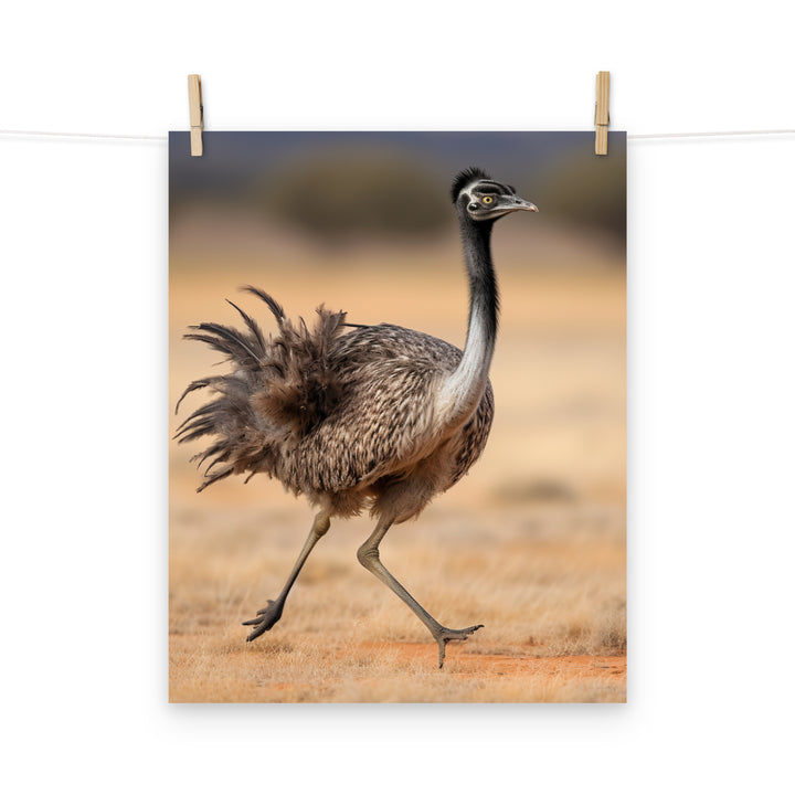 Emu Photo paper poster - PosterfyAI.com