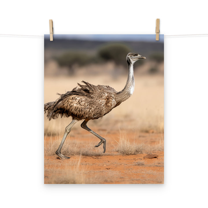 Emu Photo paper poster - PosterfyAI.com