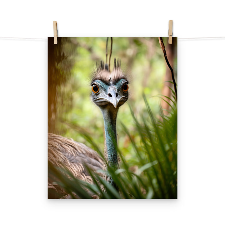 Emu Photo paper poster - PosterfyAI.com