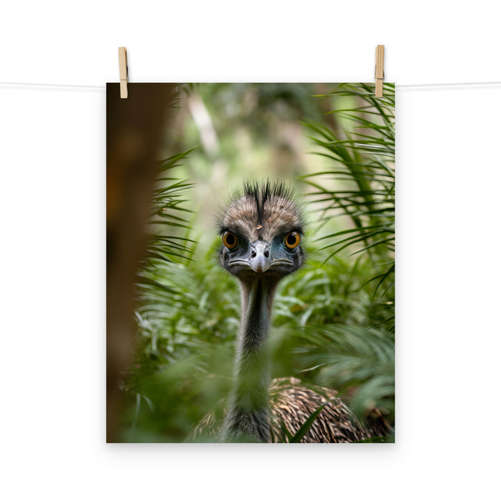 Emu Photo paper poster - PosterfyAI.com