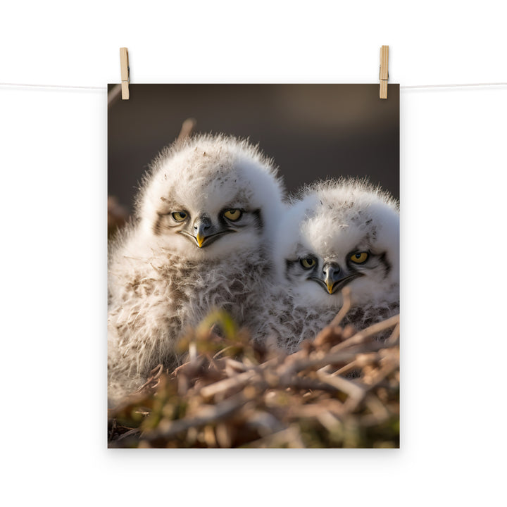 Owl Photo paper poster - PosterfyAI.com