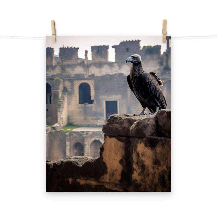 Vulture Photo paper poster - PosterfyAI.com