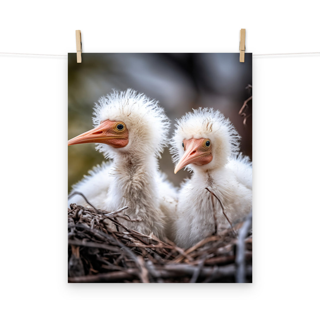 Stork Photo paper poster - PosterfyAI.com