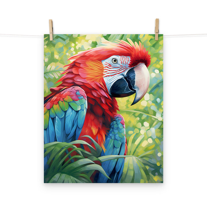 Macaw Photo paper poster - PosterfyAI.com