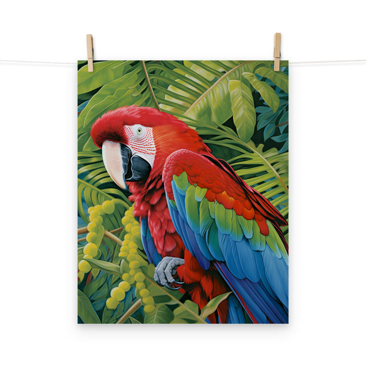Macaw Photo paper poster - PosterfyAI.com