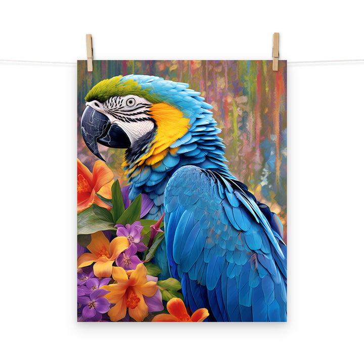 Macaw Photo paper poster - PosterfyAI.com